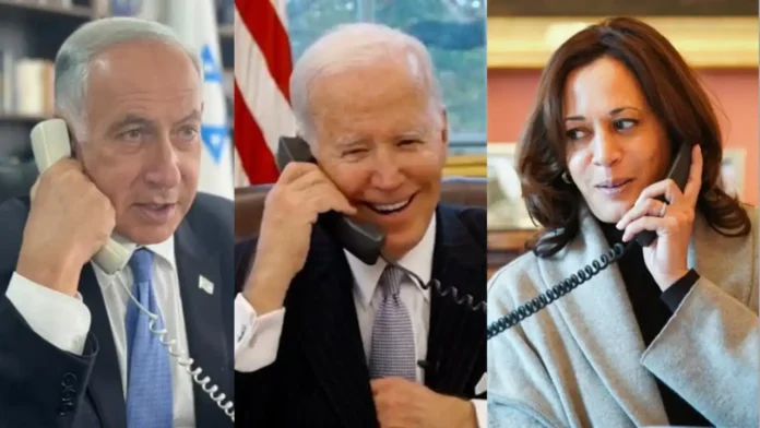 Biden, Harris, and Netanyahu Discuss Gaza Ceasefire and Hostage Release