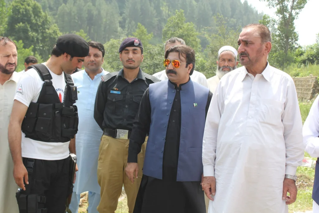 District Commissioner Leads Independence Day Tree Planting Initiative in Battagram