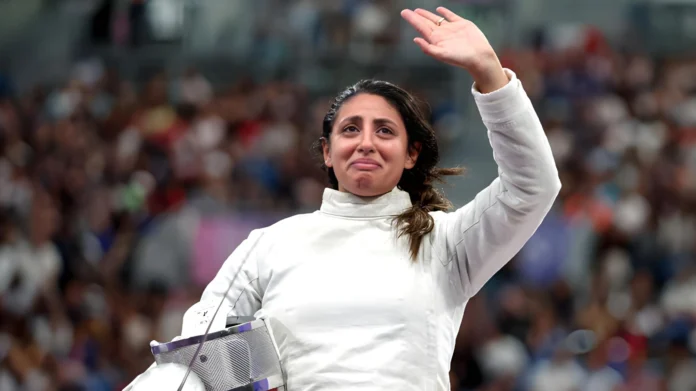 Egyptian Fencer Nada Hafez Competes at Paris Olympics While Seven Months Pregnant