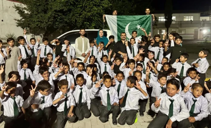 Rizwana Dar Celebrates Independence Day with Orphaned Children in Havelian