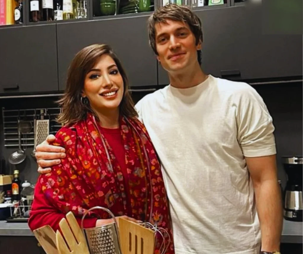 Mehwish Hayat Shares Picture with Gabriel from 'Emily in Paris'