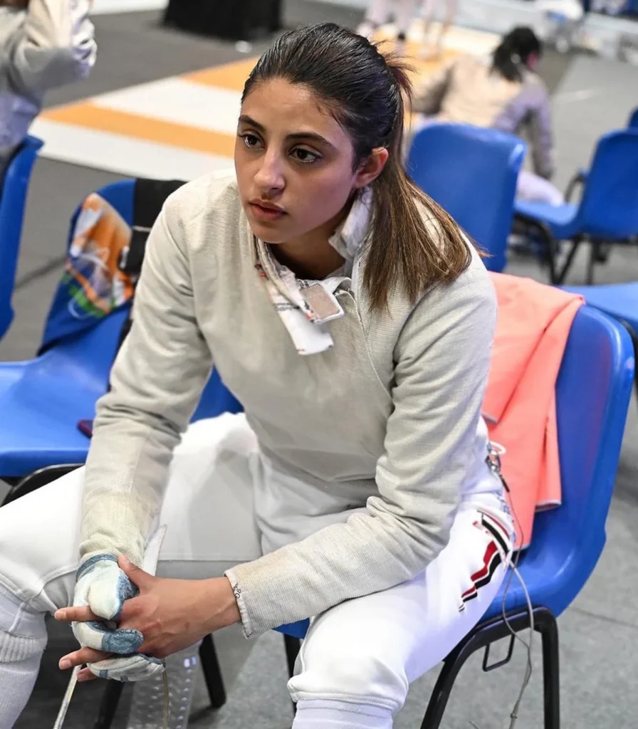 Egyptian Fencer Nada Hafez Competes at Paris Olympics While Seven Months Pregnant