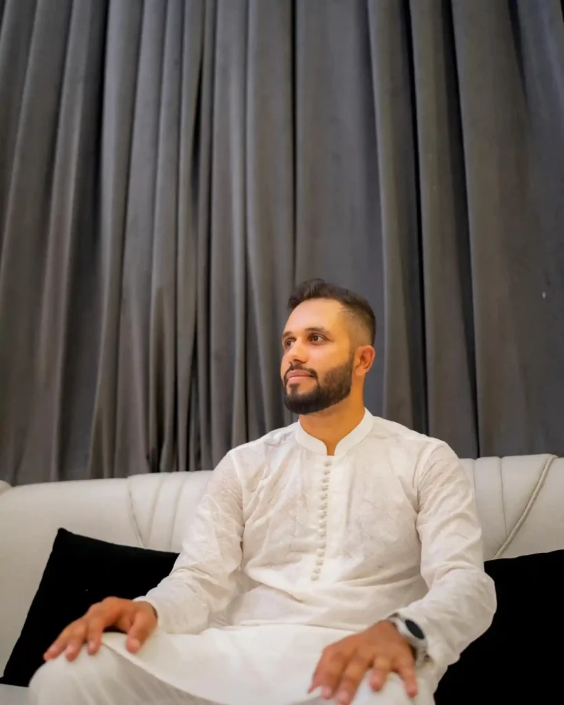 Pakistani Cricketer Muhammad Haris Ties the Knot: Wedding Photos Goes Viral