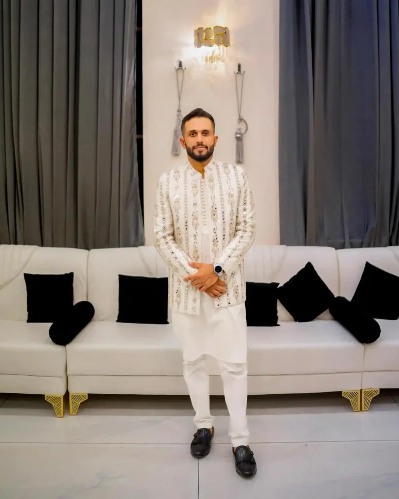 Pakistani Cricketer Muhammad Haris Ties the Knot: Wedding Photos Goes Viral