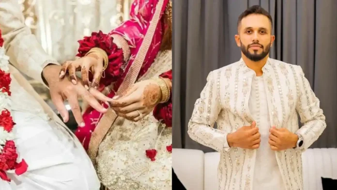 Pakistani Cricketer Muhammad Haris Ties the Knot: Wedding Photos Goes Viral